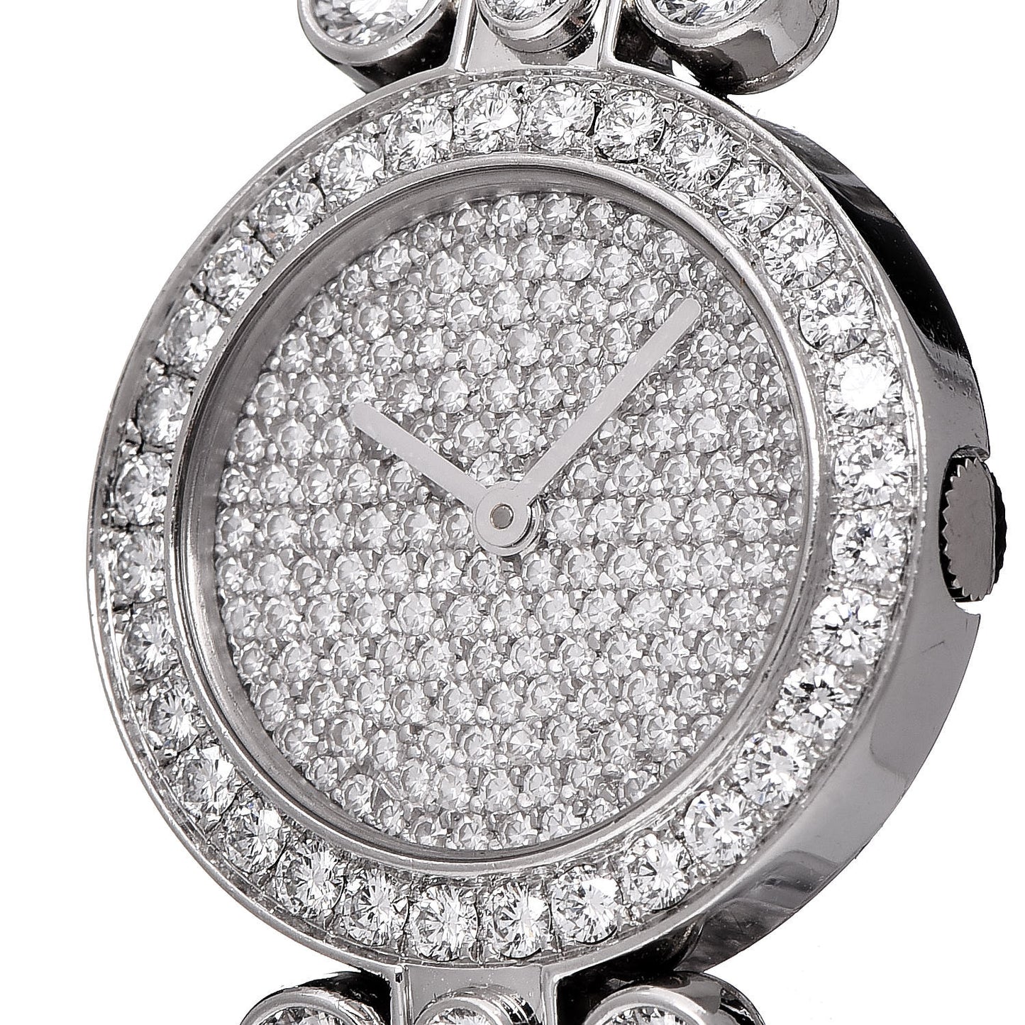 Platinum Diamond Pave 23mm Premier Quartz Watch