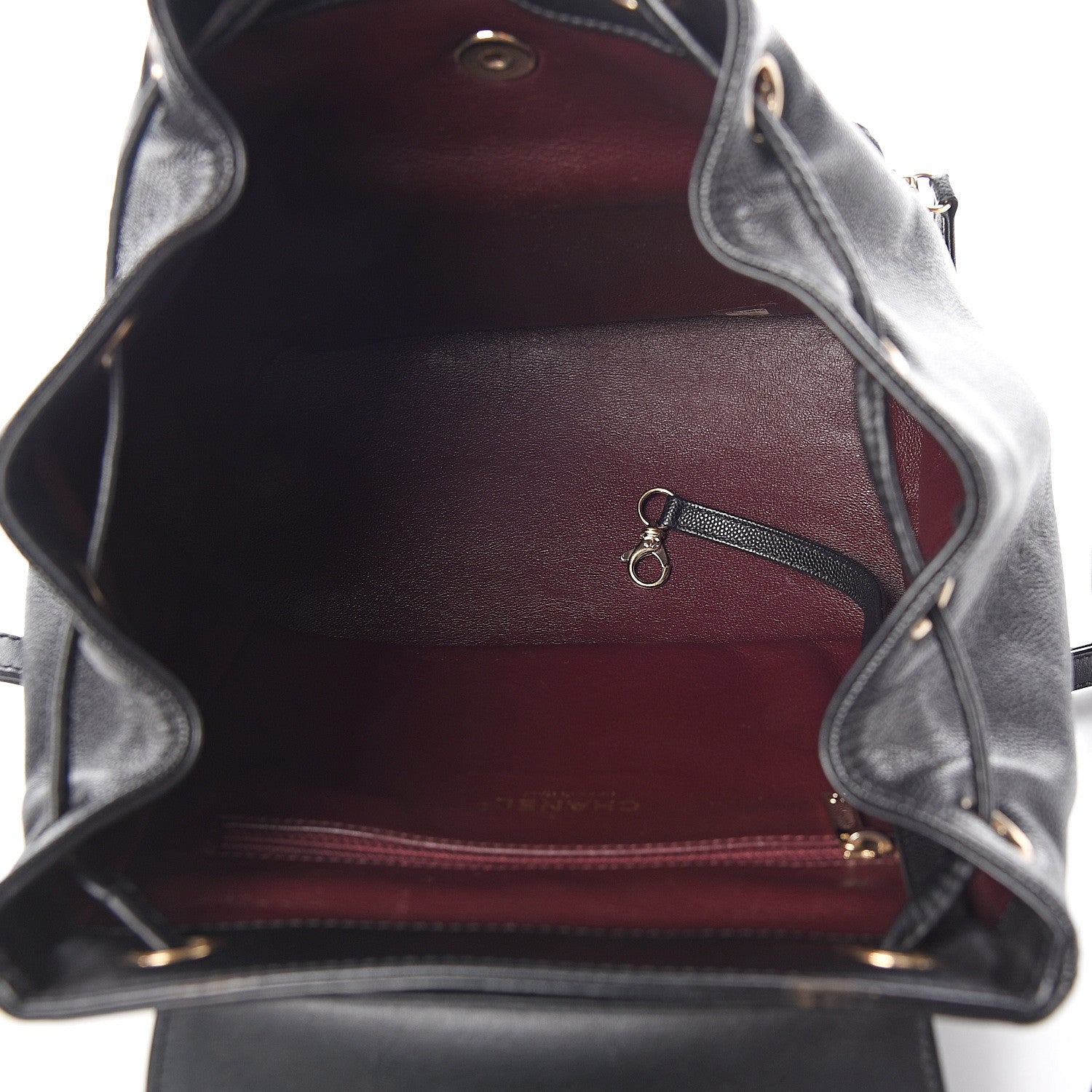 Chanel Caviar Quilted Business Affinity Backpack Black 4 of 9