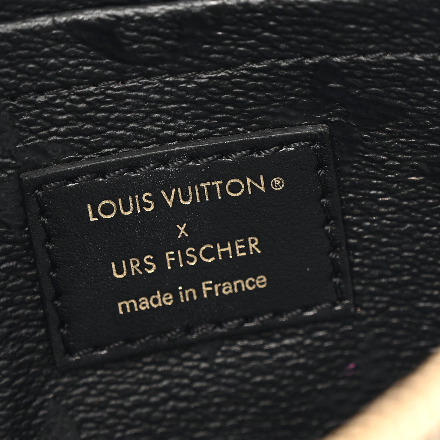 Louis Vuitton X UF Tufted Monogram Pochette Accessories Black Red 6 of 12