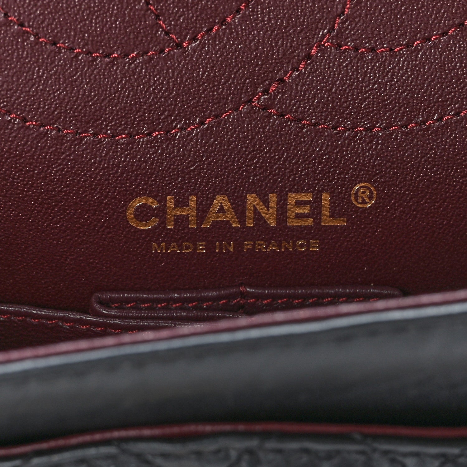 Chanel Aged Calfskin Lucky Charms 2.55 Reissue 225 Flap Black 6 of 10