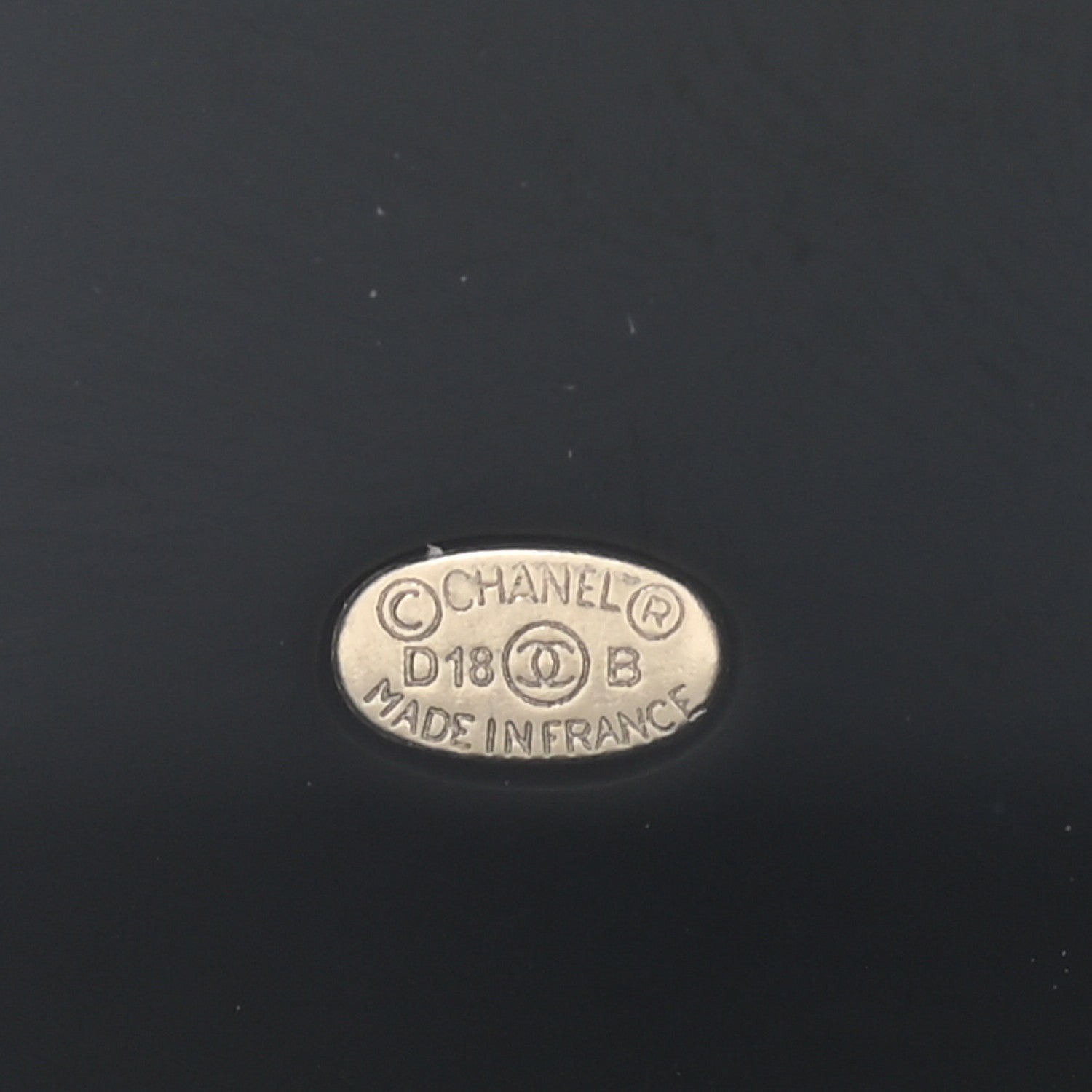 Chanel Resin Pearl Ski Brooch Black 4 of 5