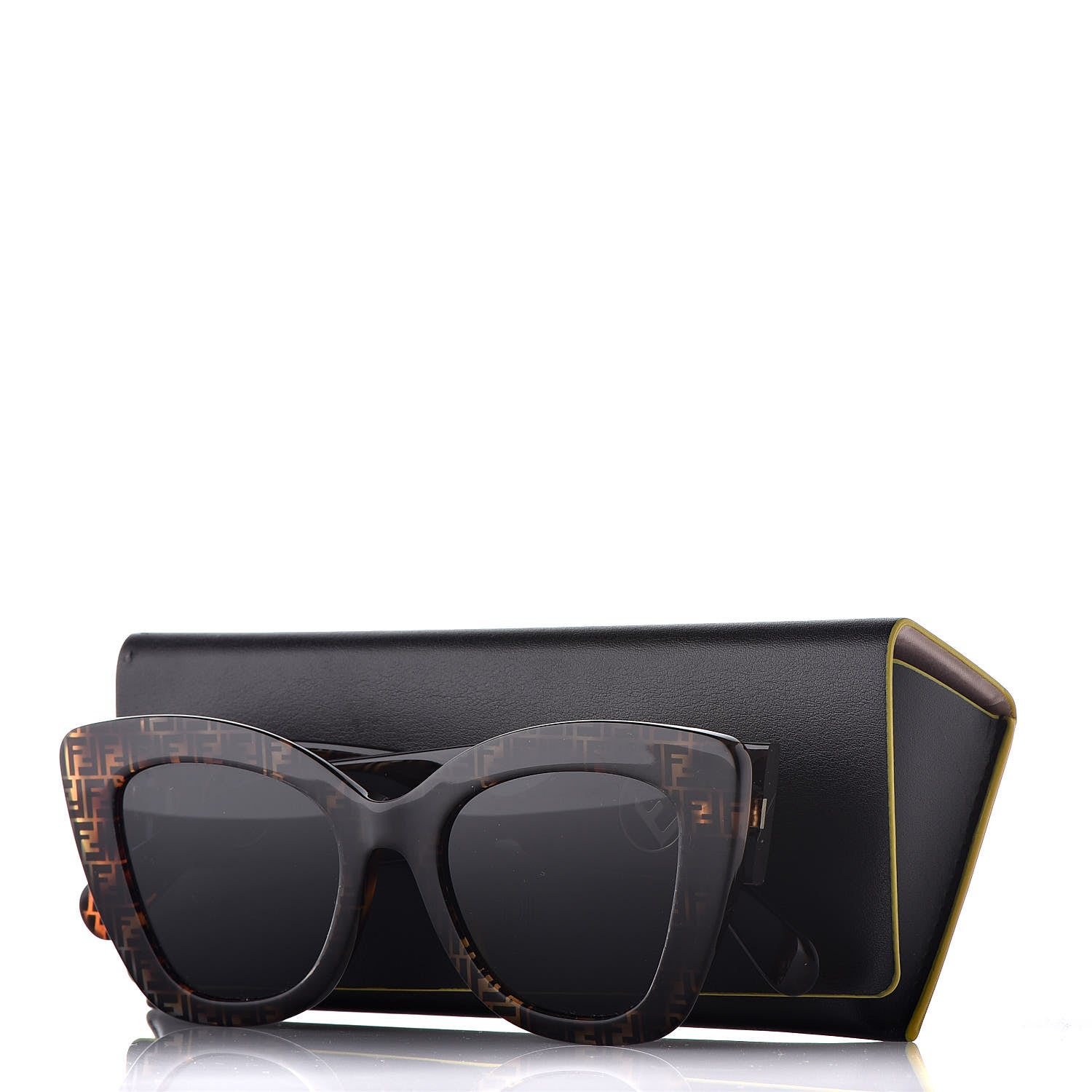 Fendi Acetate F is Fendi FF Cat Eye Sunglasses FF 0360/G/S Havana 8 of 8