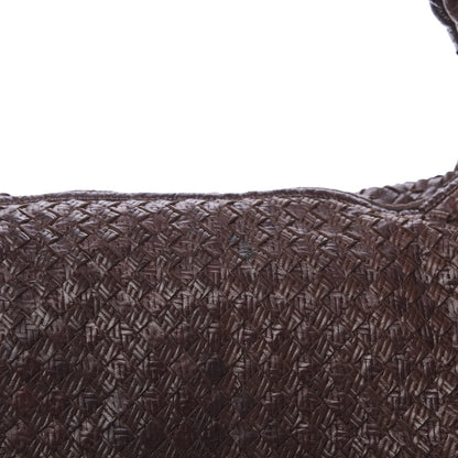 Bottega Veneta Intagli Intrecciato Maxi Veneta Hobo Ebano 11 of 11