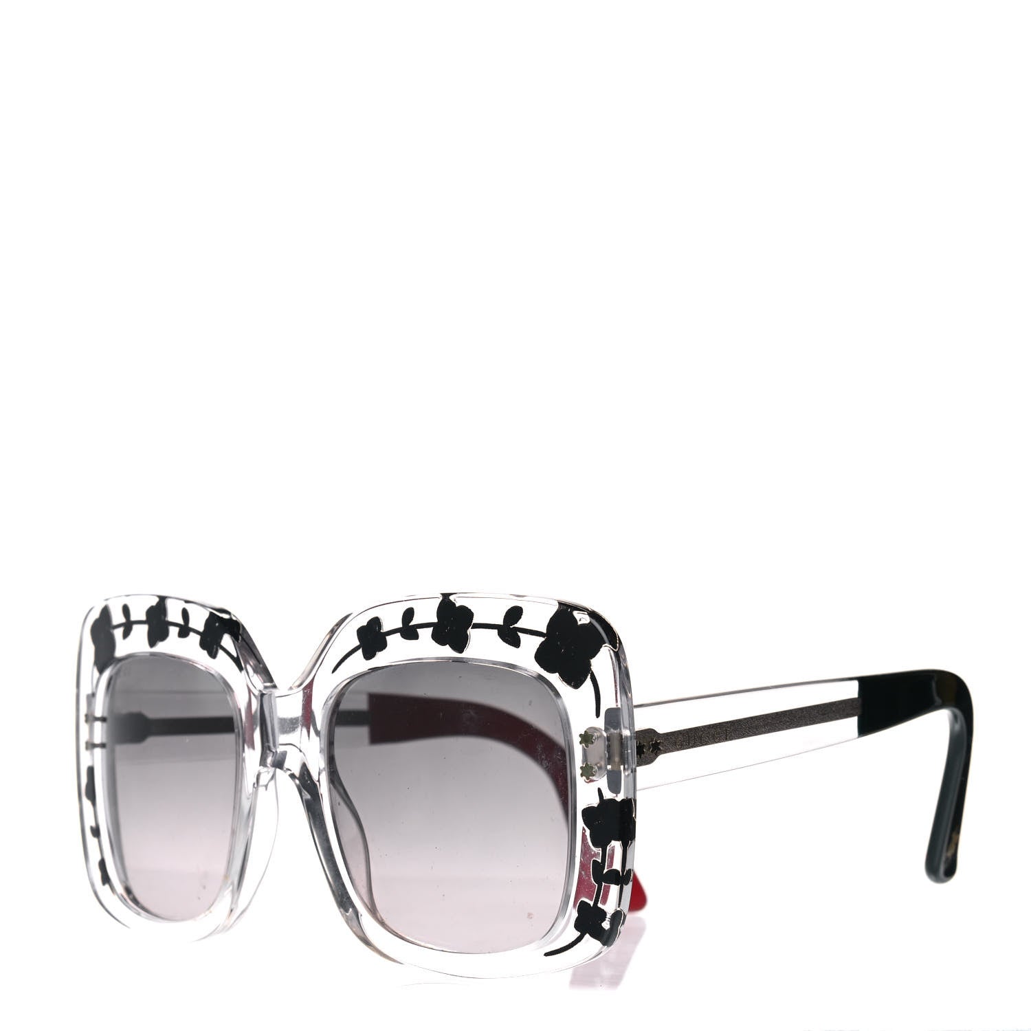 Gucci Floral Sunglasses GG3863S Black 1 of 4