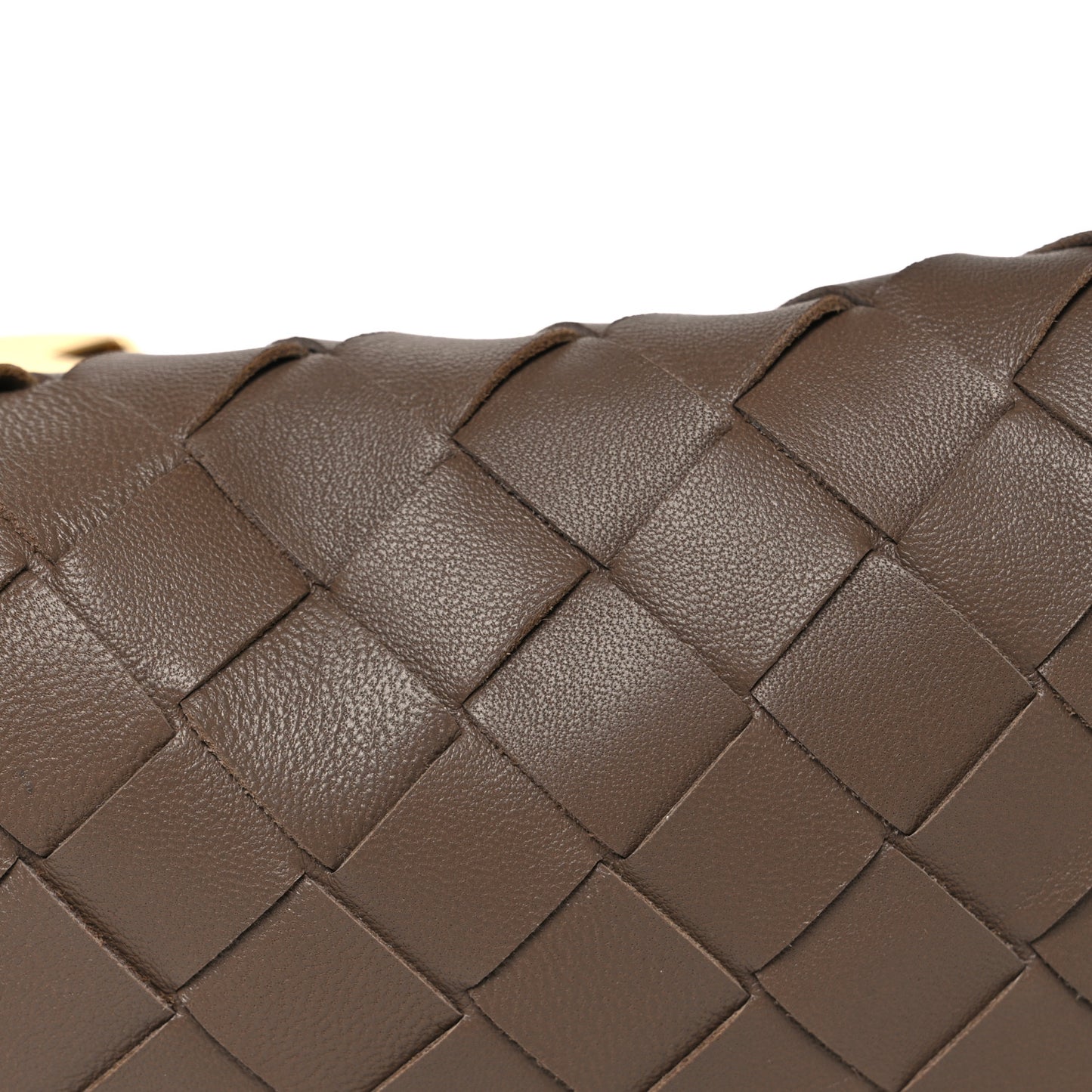 Nappa Intrecciato Mini Jodie Dark Taupe
