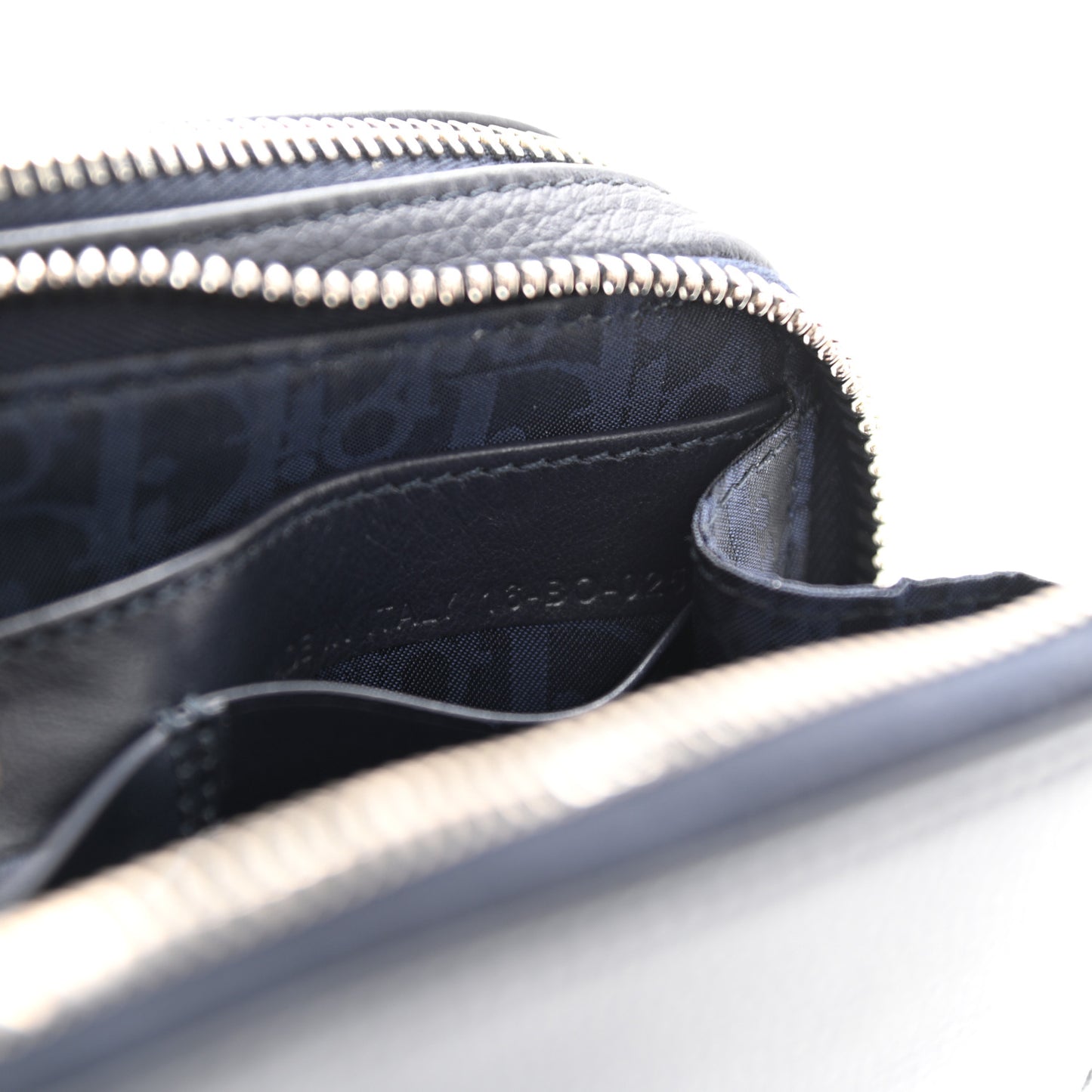 X AIR JORDAN Grained Calfskin Crossbody Blue
