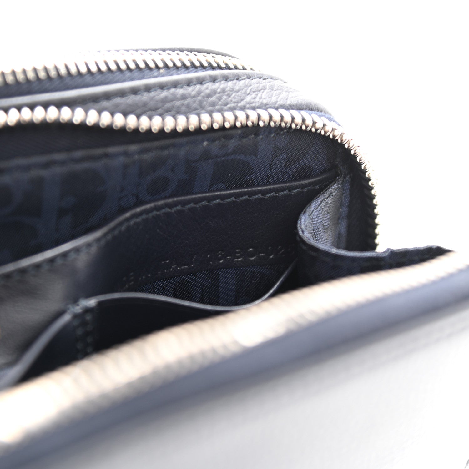 Christian Dior X AIR JORDAN Grained Calfskin Crossbody Blue 9 of 11