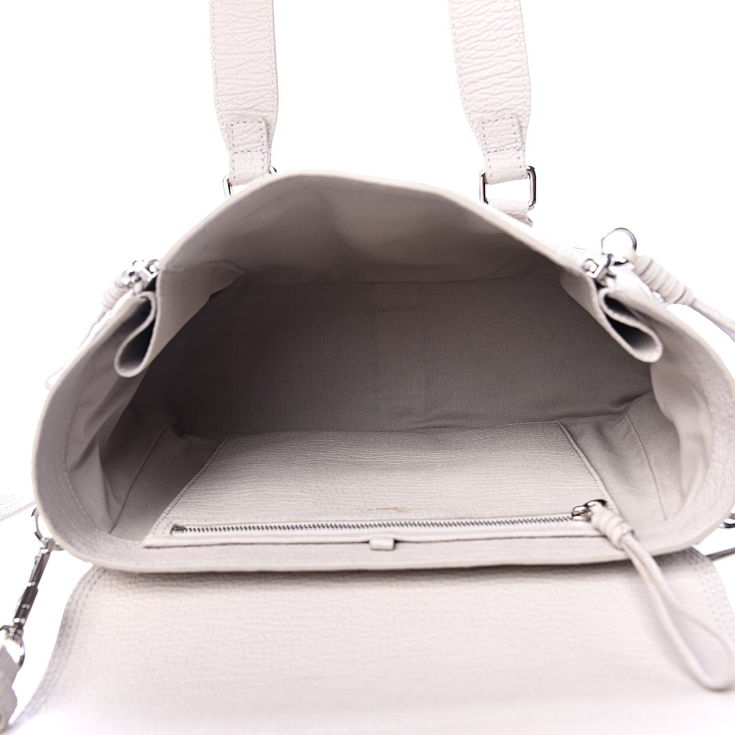 3.1 Phillip Lim 3.1 Textured Calfskin Medium Pashli Satchel Feather 5 of 9