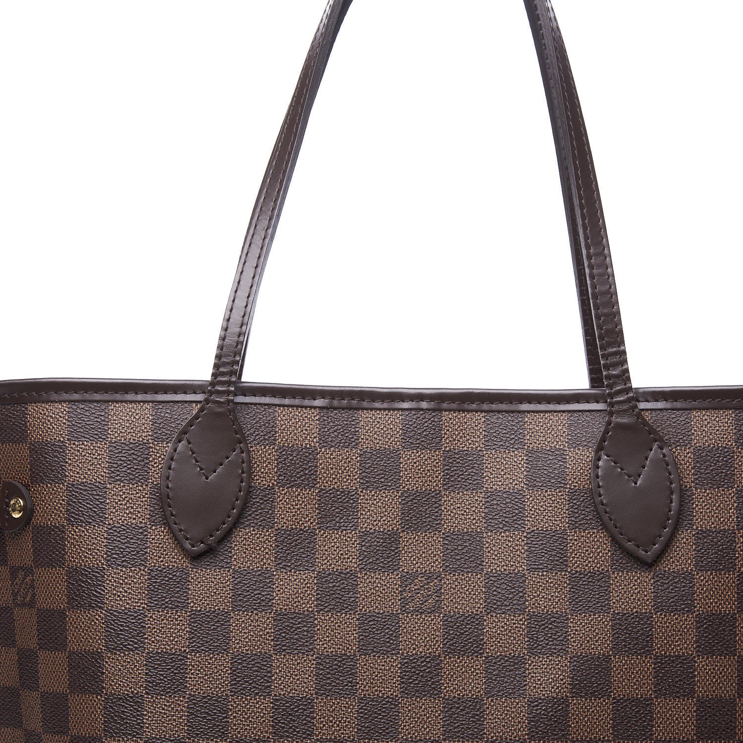 Louis Vuitton Damier Ebene Neo Neverfull MM Rose Ballerine 13 of 13