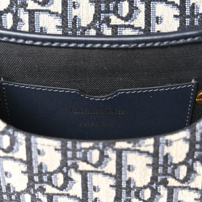 Christian Dior Oblique Small Bobby Flap Blue 6 of 10