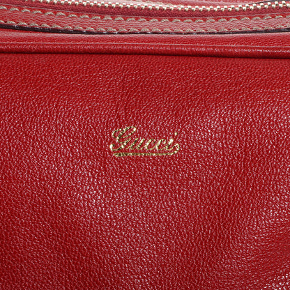 Gucci Leather Capri Small Bowler Red 8 of 8