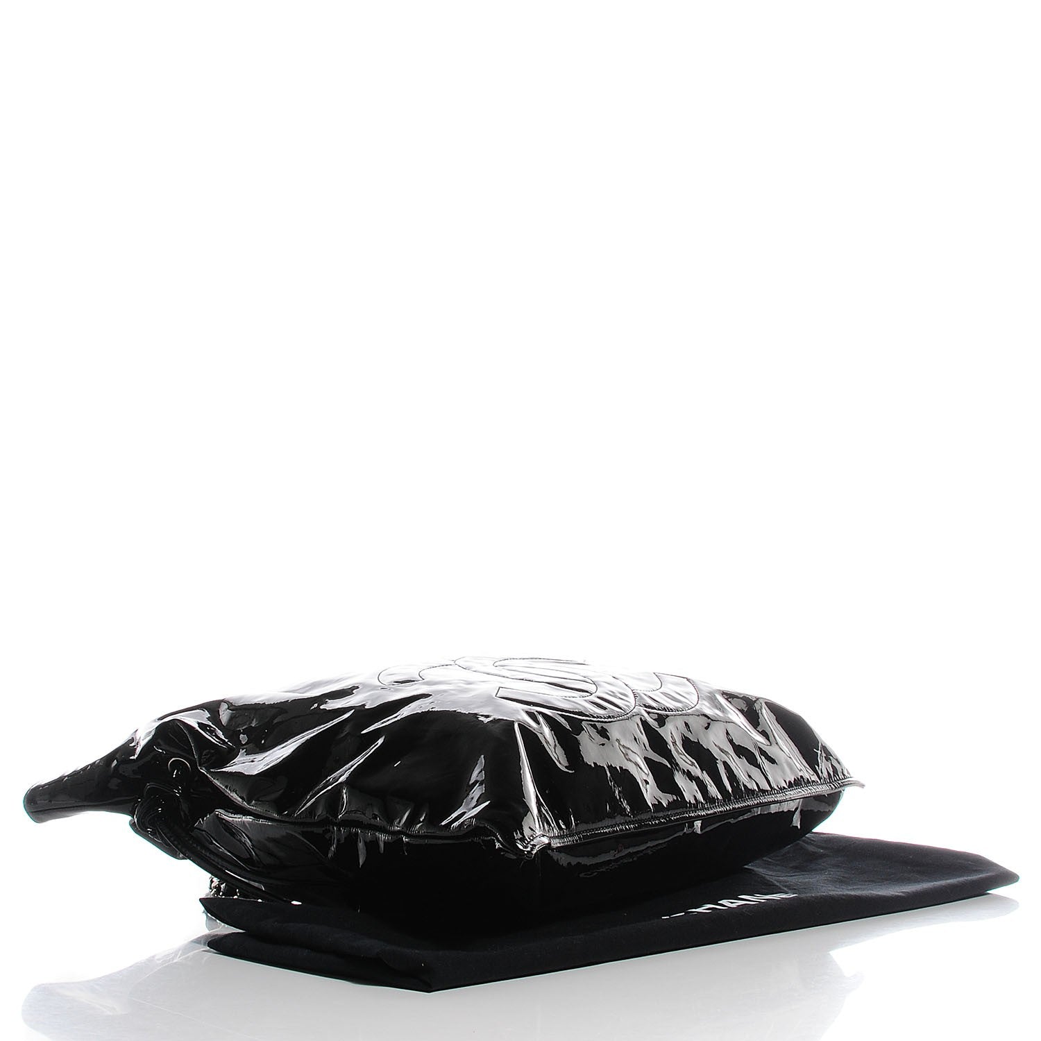 Chanel Patent Bonbons Shopper Tote Black 4 of 7
