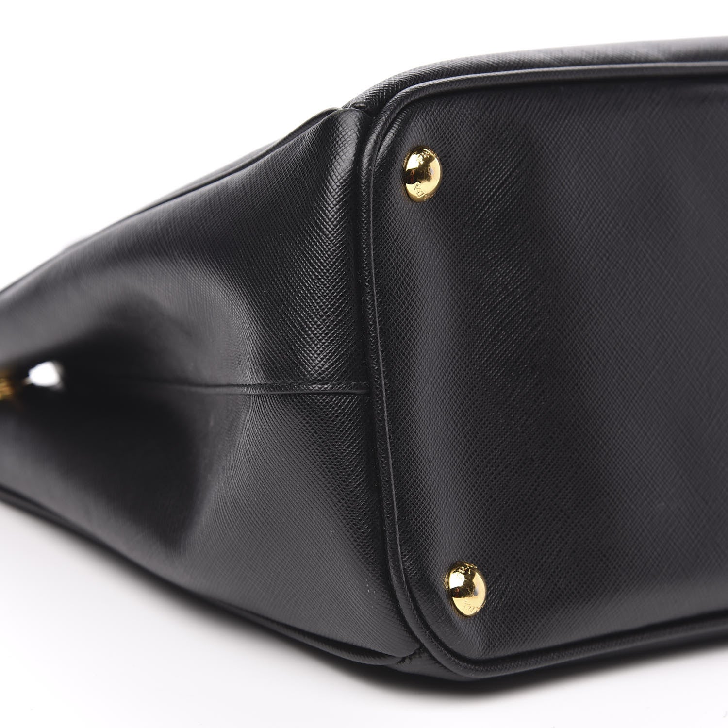 Prada Saffiano Medium Galleria Double Zip Tote Black 9 of 12