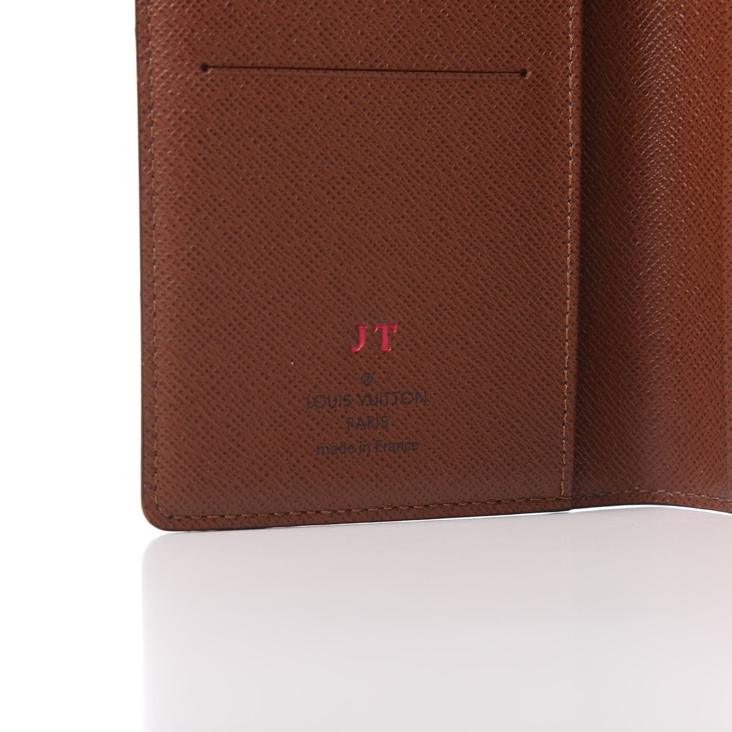 Monogram Pocket Agenda Cover