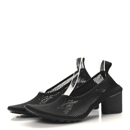 Bottega Veneta Mesh Stretch Flex Sock Pumps 40 Black 4 of 9