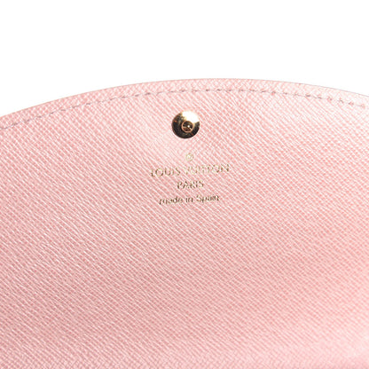 Louis Vuitton Damier Ebene Caissa Wallet Rose Ballerine 6 of 7
