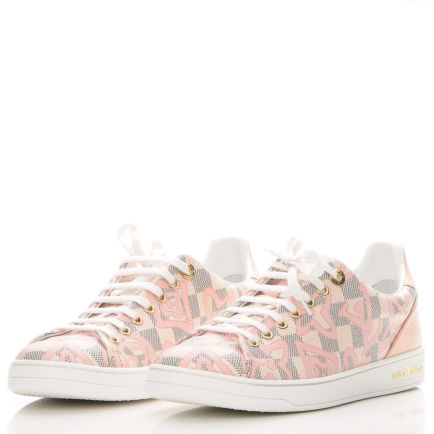 Damier Azur Tahitienne Bora Bora Sneakers 40 Rose Ballerine
