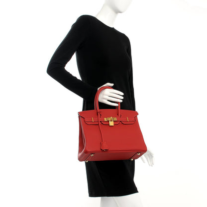 Hermes Togo Birkin 30 Rouge Garance 2 of 34