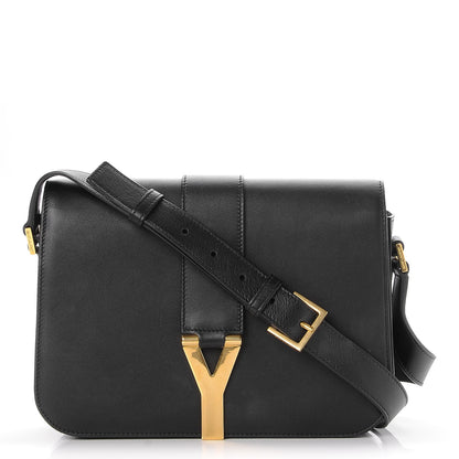 Saint Laurent Calfskin Classic Y Satchel Black 1 of 7
