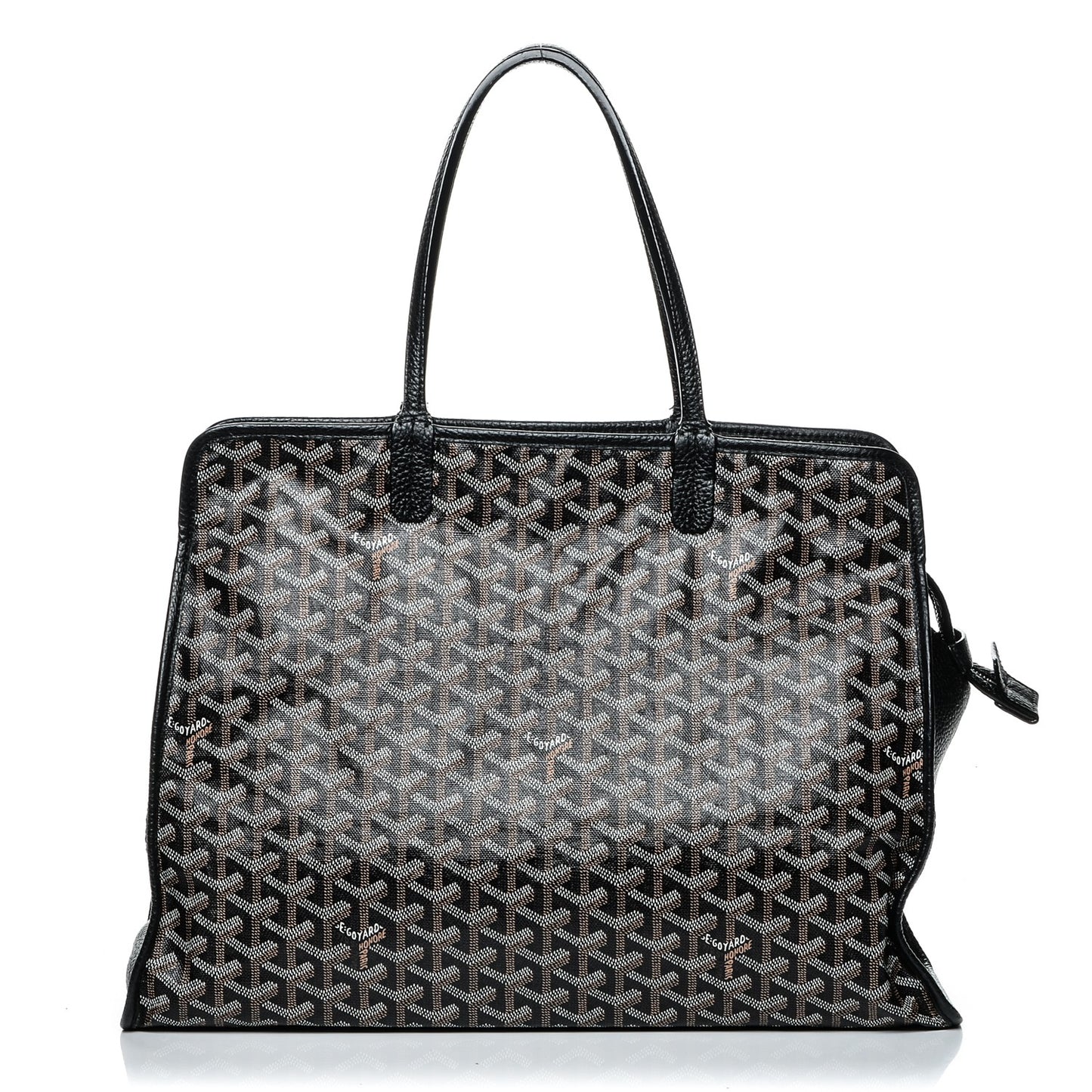 Goyardine Sac Hardy Pet Carrier PM Black