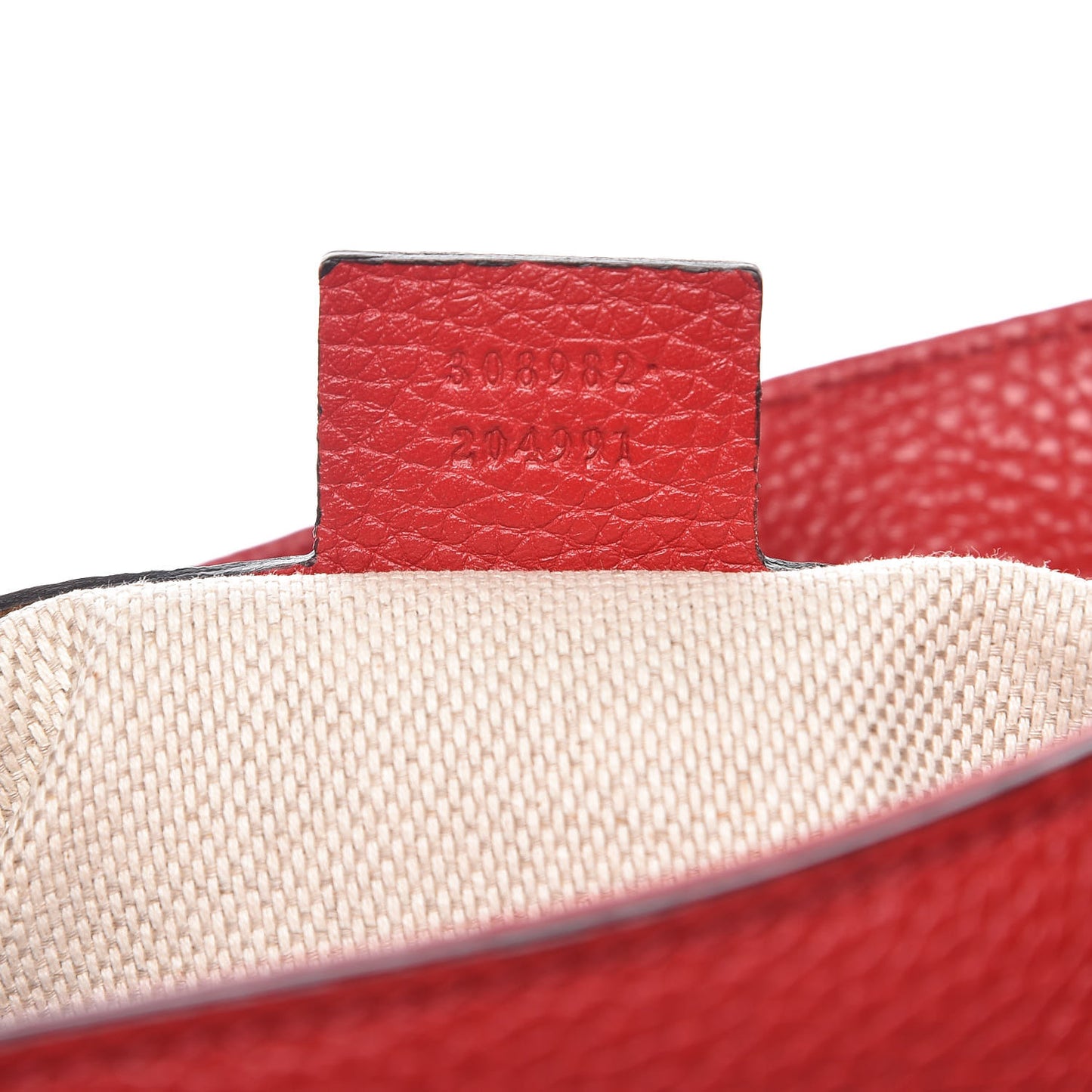 Pebbled Calfskin Medium Soho Chain Shoulder Bag Tabasco Red