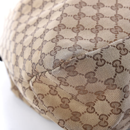 Gucci Monogram Large Horsebit Chain Hobo Dark Brown 11 of 11