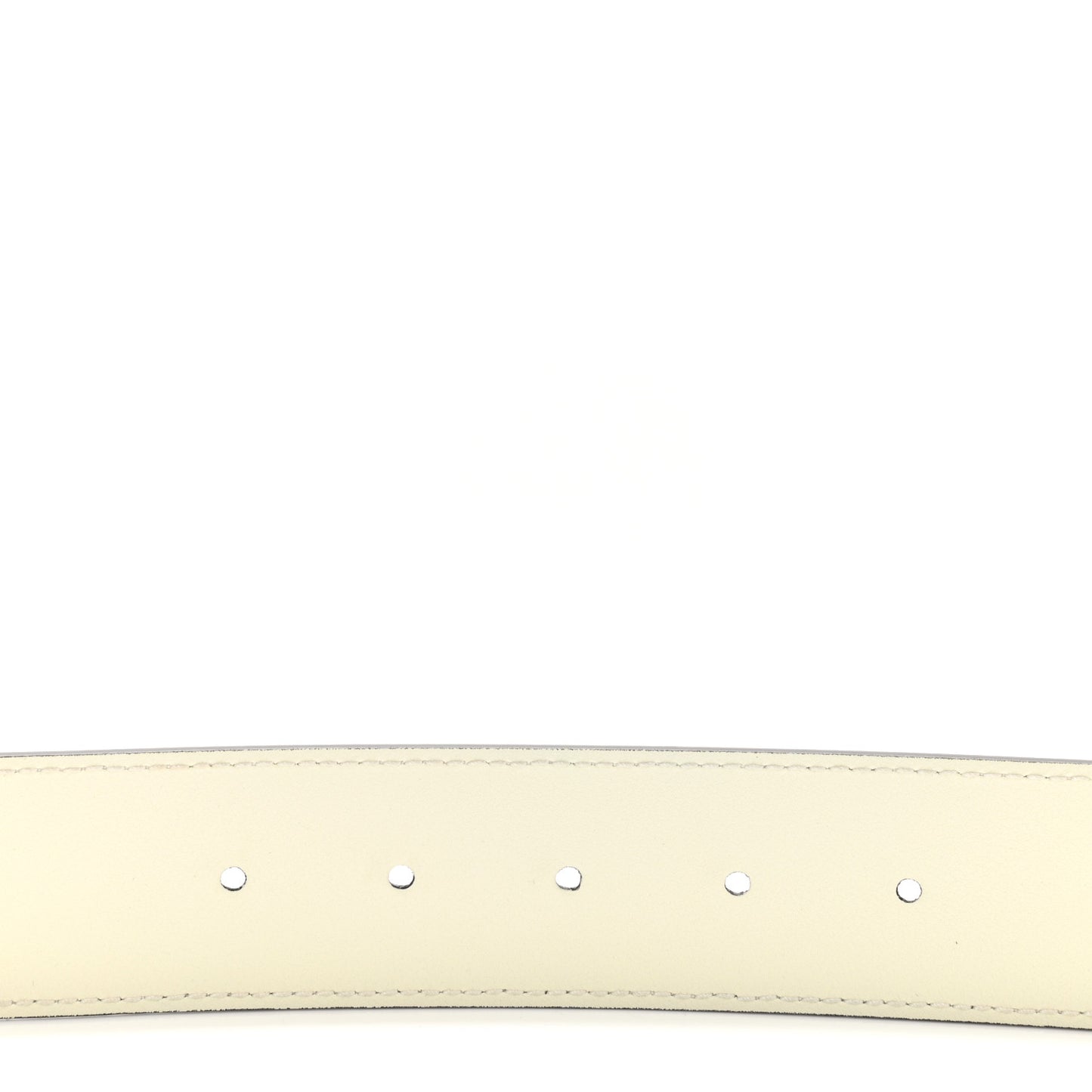 Calfskin Double G 40mm Belt 80 32 Mystic White