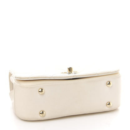 Chanel Lambskin Mini Carry Chic Flap White 4 of 11