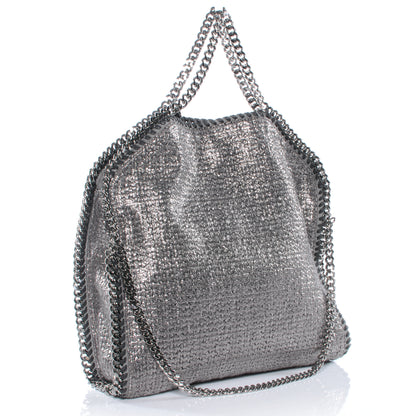 Stella McCartney Woven Boucle Falabella Silver 3 of 6