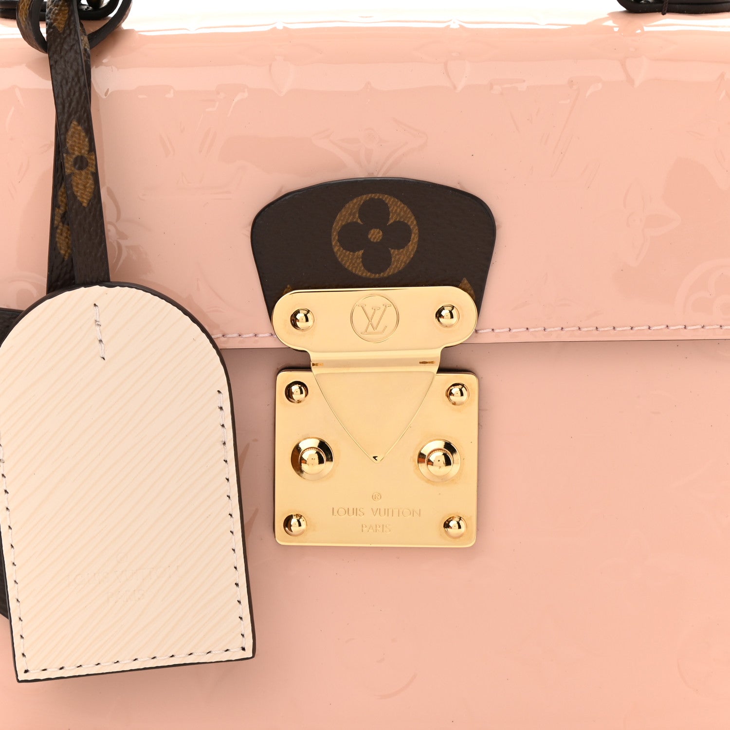 Louis Vuitton Vernis Epi Monogram Spring Street Rose Ballerine 7 of 11