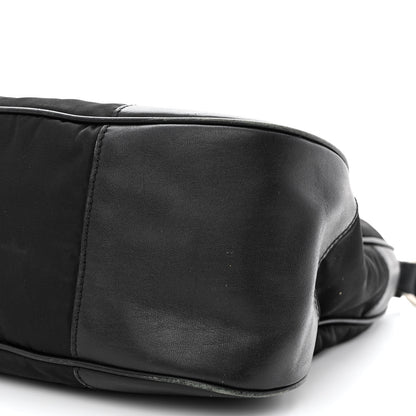 Prada Tessuto Nylon Hobo Black 9 of 12