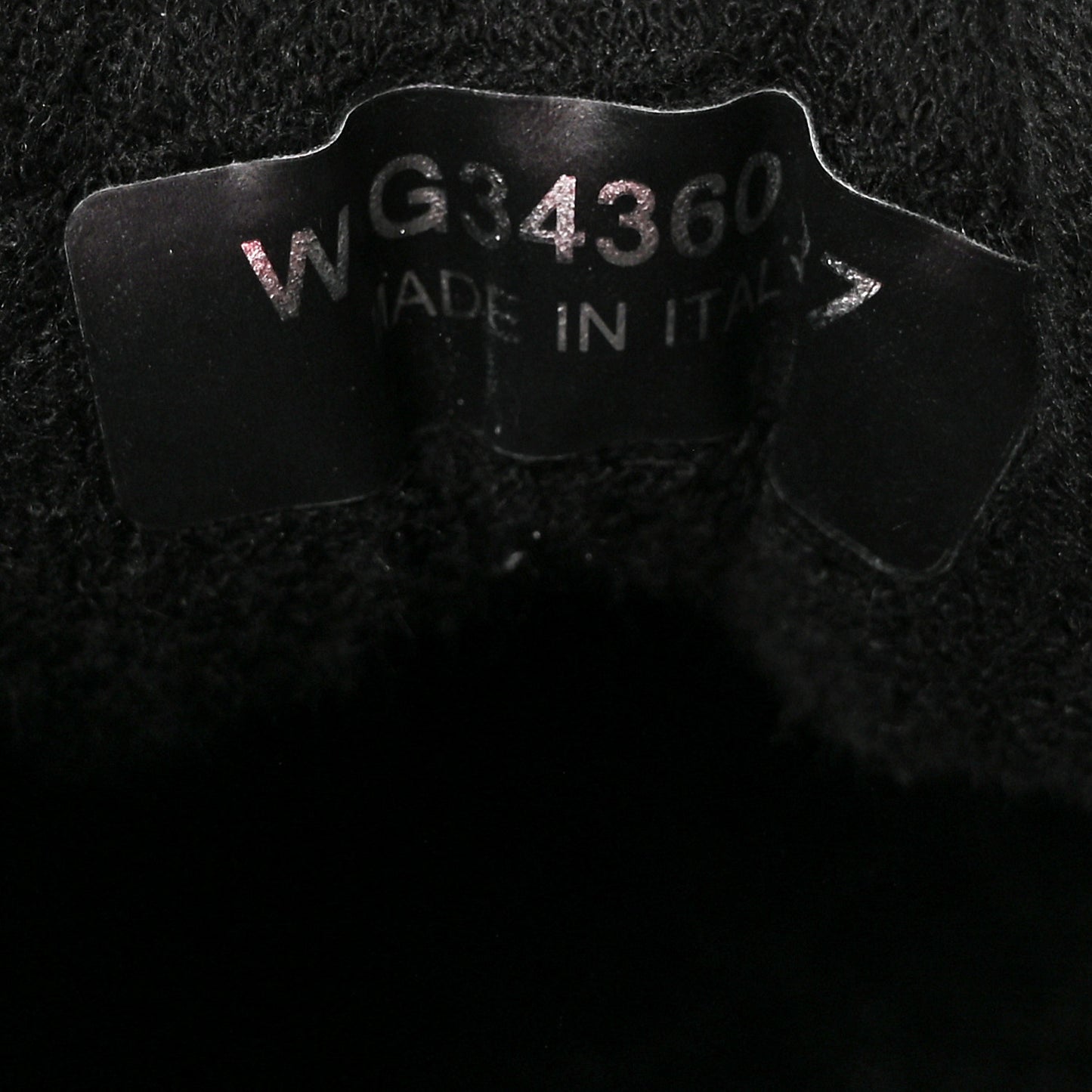 Nylon Calfskin Suede CC Sneakers 37 Black