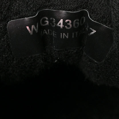 Chanel Nylon Calfskin Suede CC Sneakers 37 Black 8 of 8