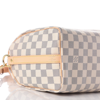 Louis Vuitton Damier Azur Speedy Bandouliere 25 9 of 12