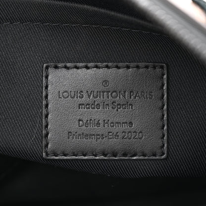 Louis Vuitton Monogram Tuffetage Triangle Messenger Black 6 of 10