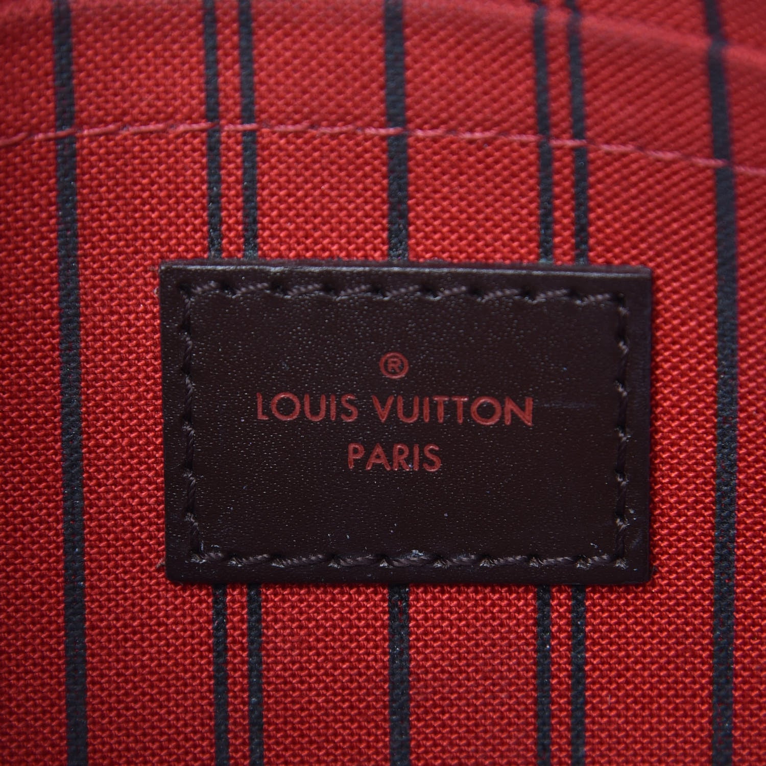 Louis Vuitton Damier Ebene Neverfull MM GM Pochette 6 of 8