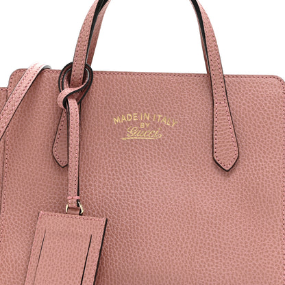 Gucci Dollar Calfskin Mini Swing Top Handle Bag Soft Pink 8 of 10