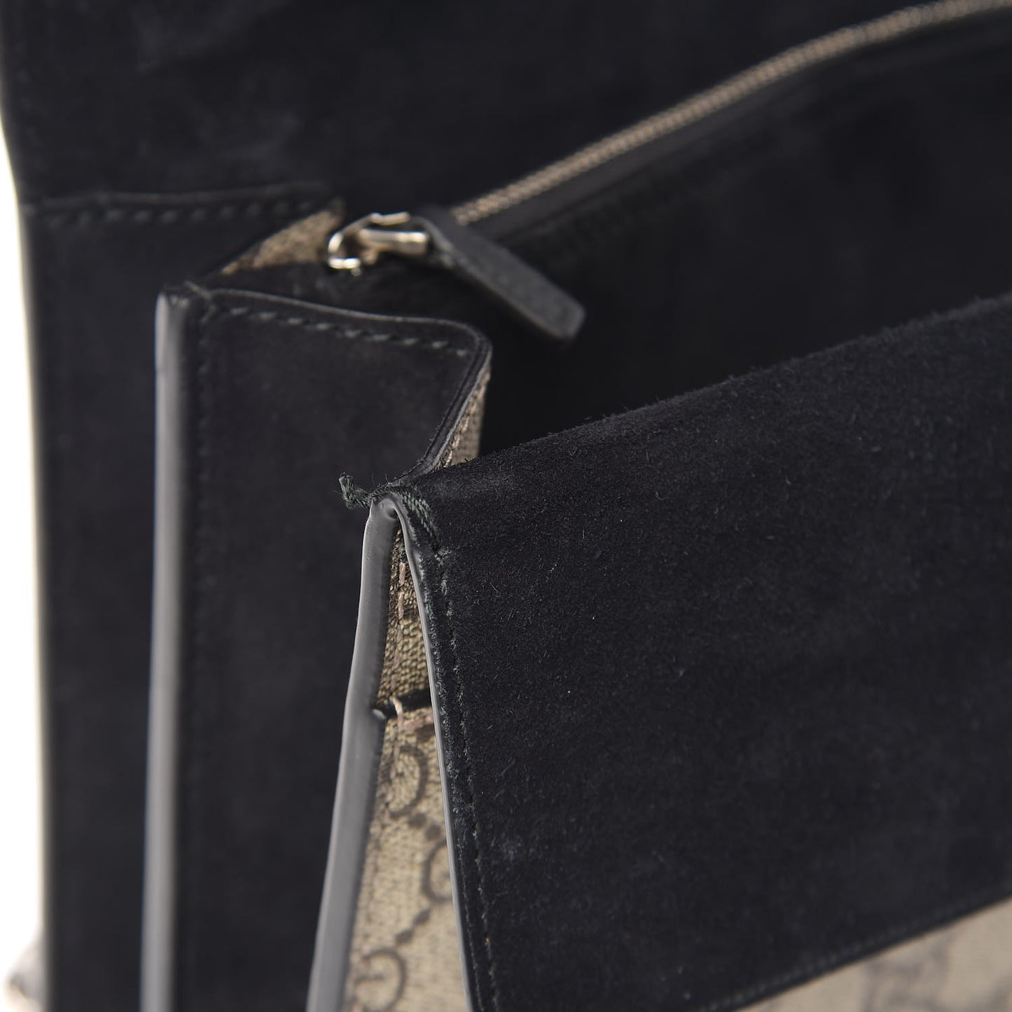 GG Supreme Monogram Small Dionysus Shoulder Bag Black
