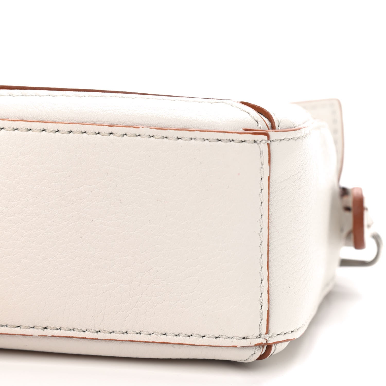 Loewe Calfskin Nano Puzzle Bag White 8 of 10