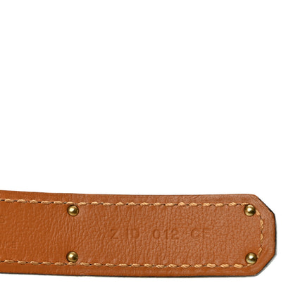 Hermes Epsom Kelly Belt White 3 of 5