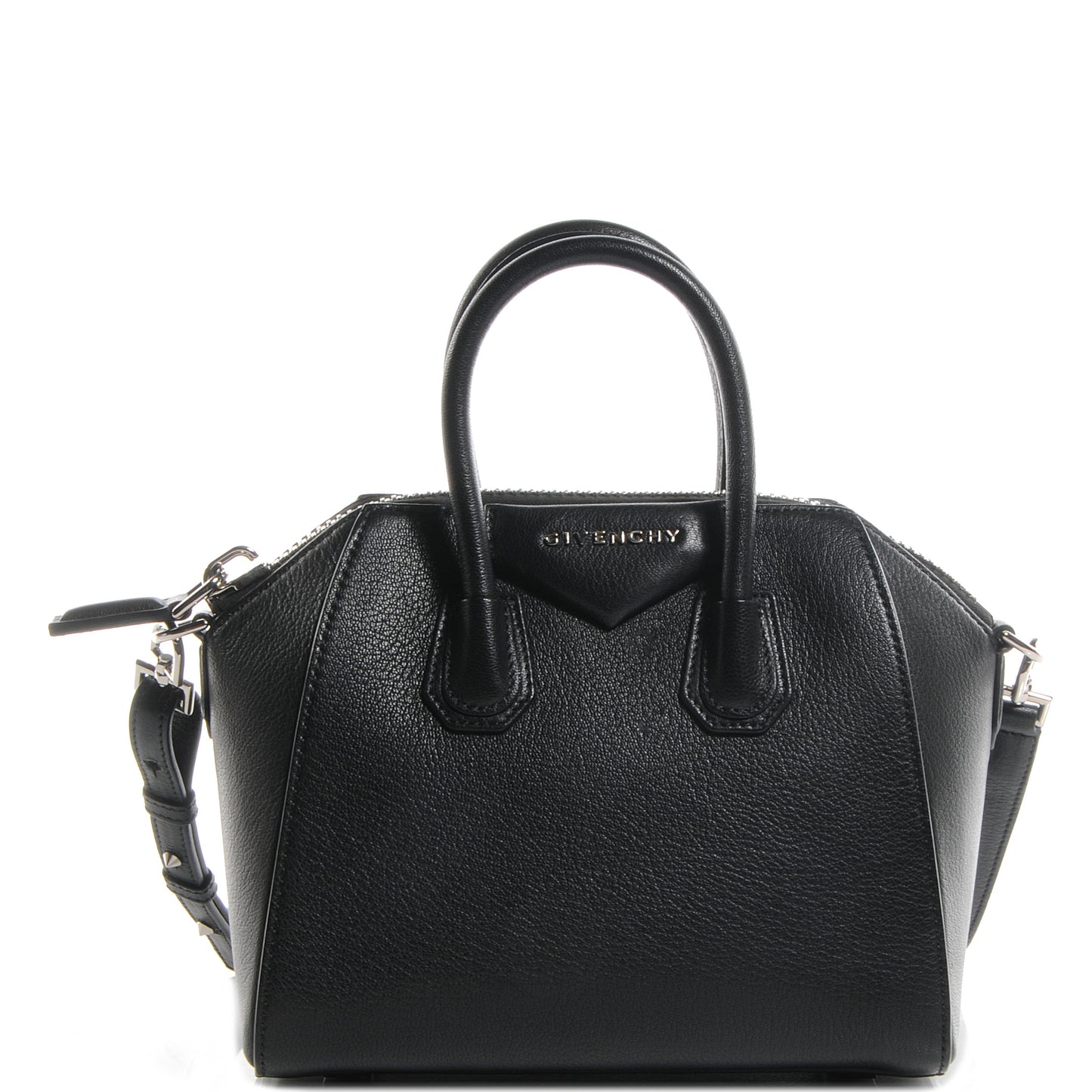 Sugar Goatskin Mini Antigona Black