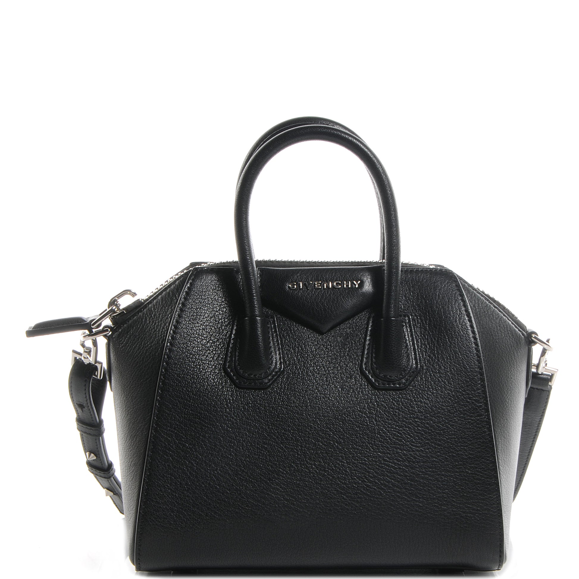 Givenchy Sugar Goatskin Mini Antigona Black 1 of 8