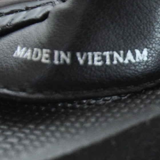 Prada Vernice Thong Sandals 35 Black 1 of 1