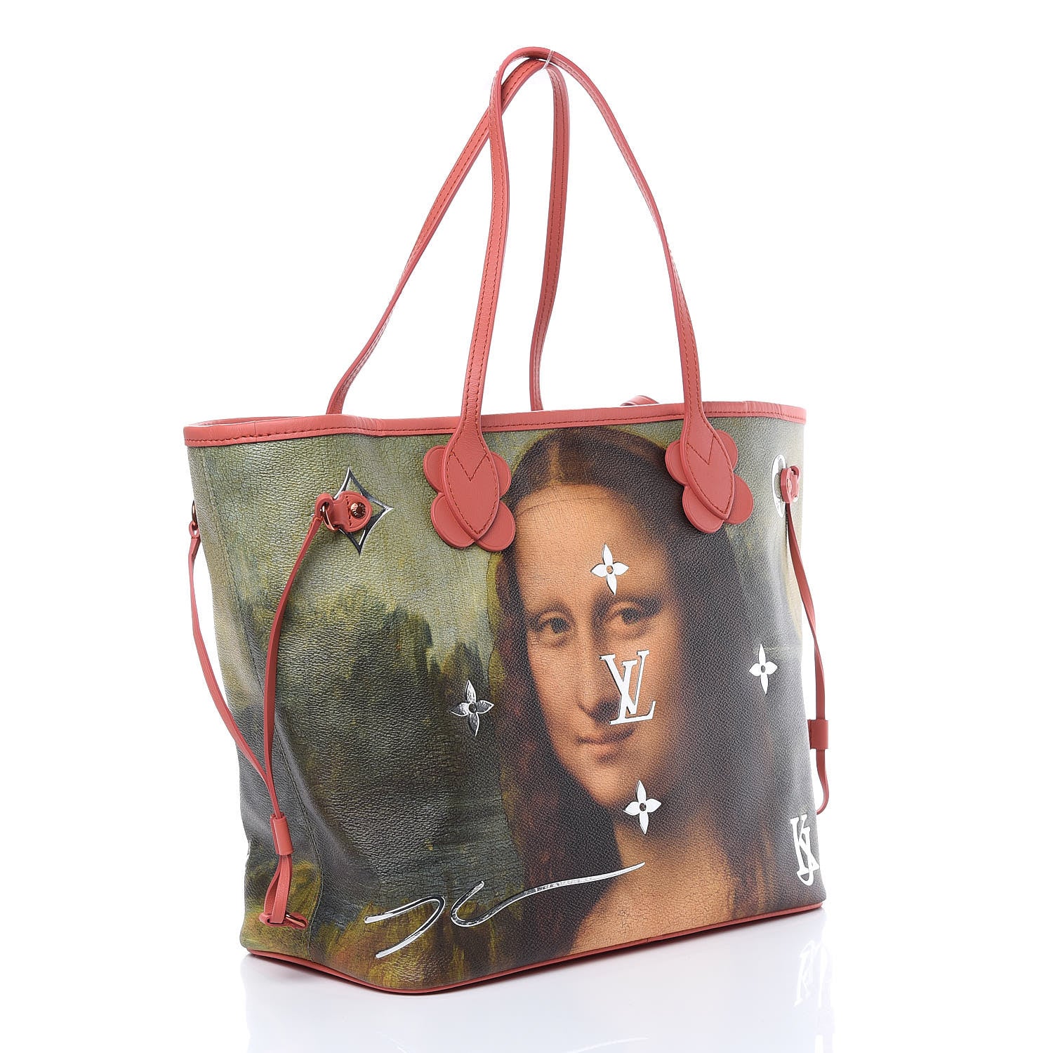 Louis Vuitton Masters Da Vinci Neverfull MM 4 of 13