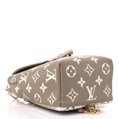 Louis Vuitton Empreinte Monogram Spring in the City Tiny Backpack Kaki Beige Cream 4 of 8