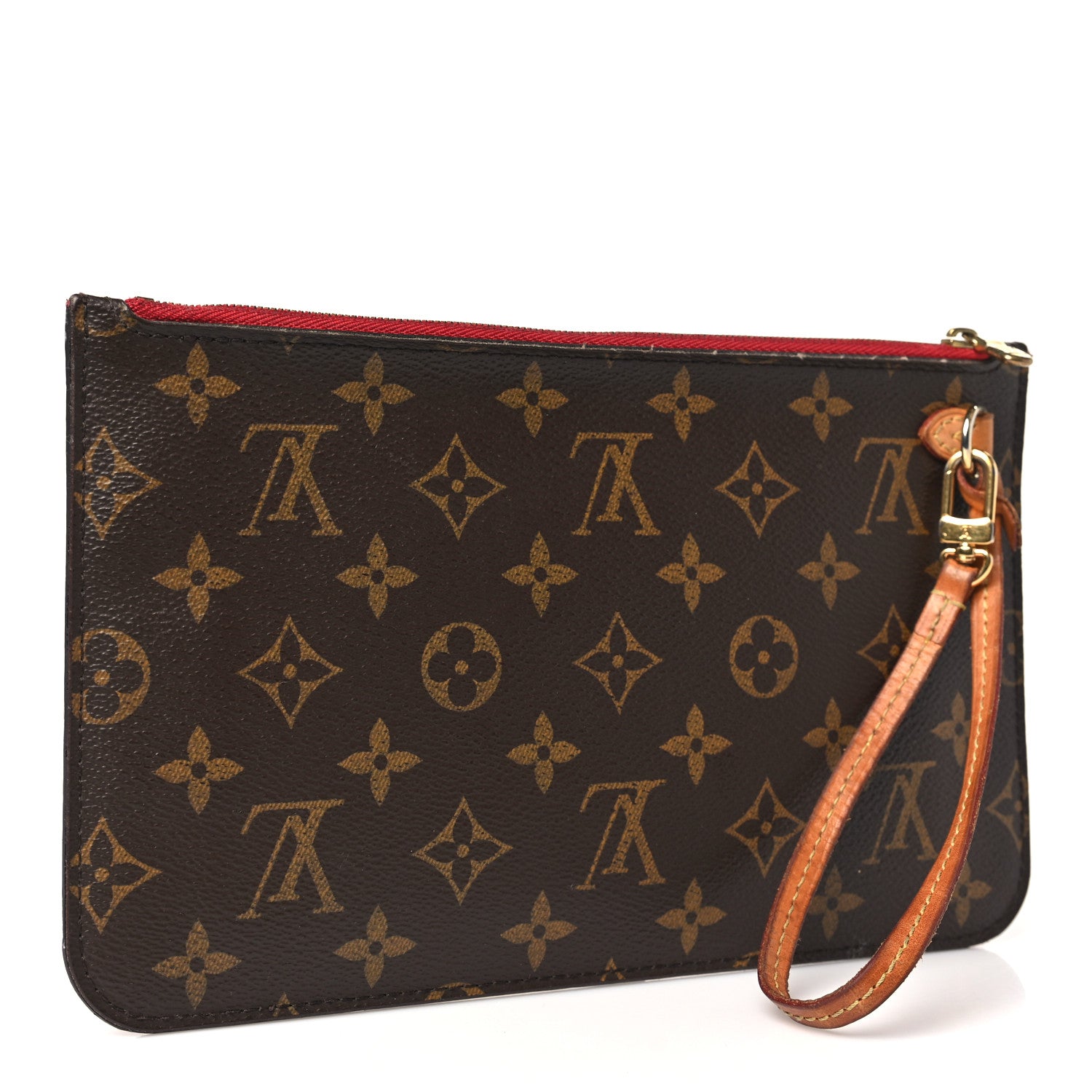 Louis Vuitton Monogram Neverfull MM GM Pochette Cherry 3 of 13