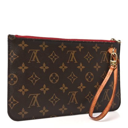 Louis Vuitton Monogram Neverfull MM GM Pochette Cherry 3 of 13