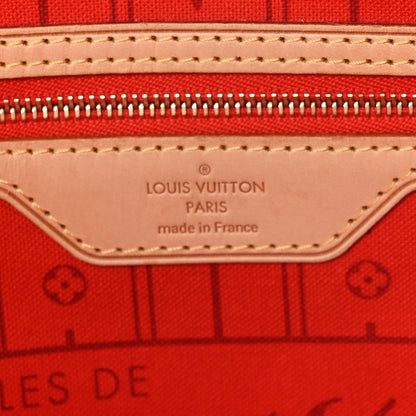 Louis Vuitton Monogram My LV Heritage Neverfull MM Fuchsia White 6 of 10