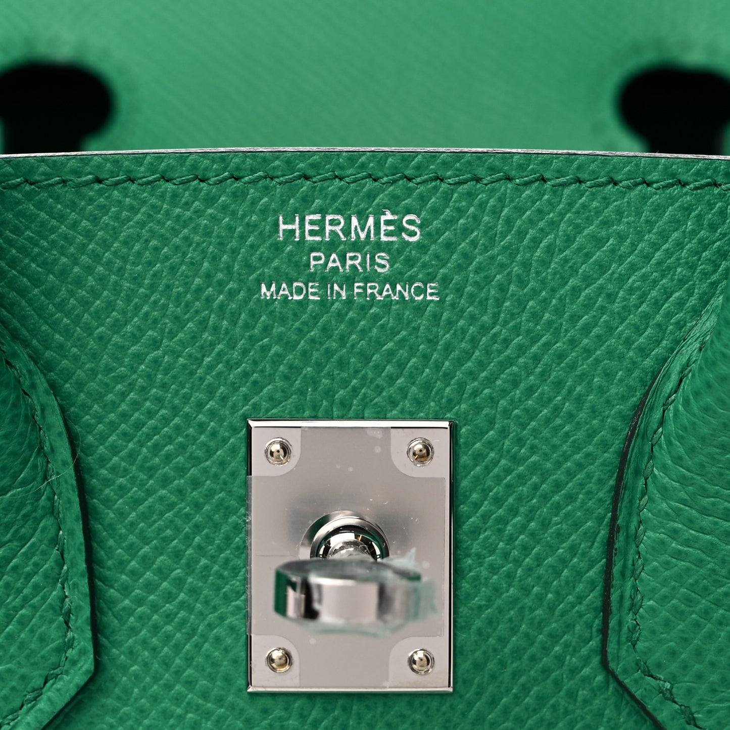 Epsom Birkin Sellier 25 Vert Jade