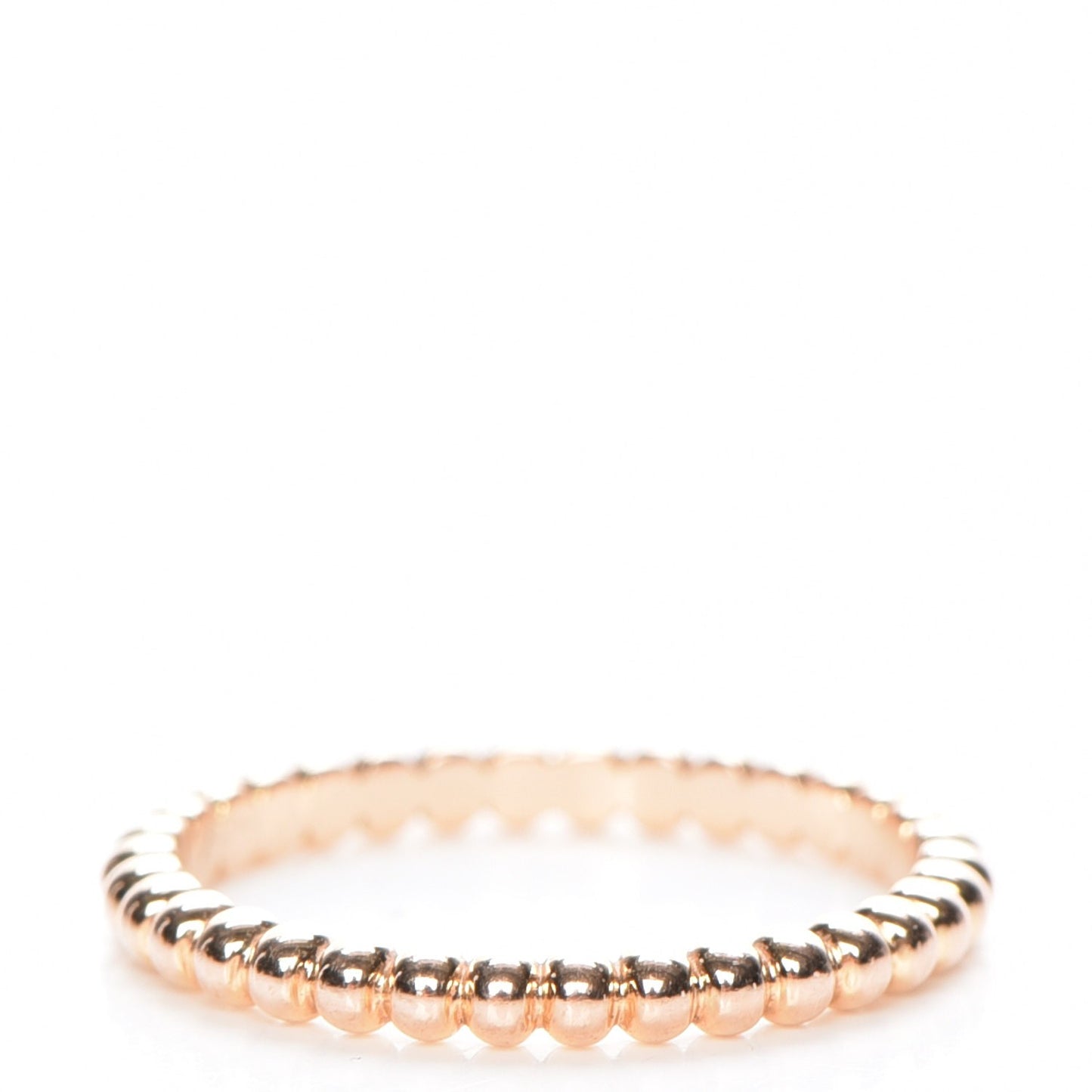 18K Rose Gold Small Perlee Ring 48 4.5